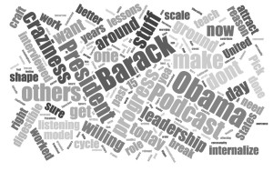 Barack Obama Word Cloud
